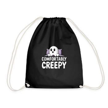 Cozy, Horror, Aesthetics, Spooky, Cozy - Drawstring Bag - black - Front