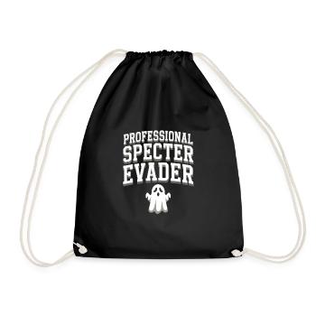 Paranormal Comédie Drôle Fantôme Humour Léger - Sac de sport léger - noir - Devant