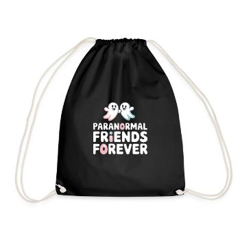 Paranormal Comédie Drôle Fantôme Humour Léger - Sac de sport léger - noir - Devant