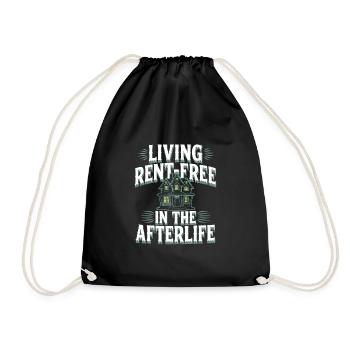 Paranormal Comédie Drôle Fantôme Humour Léger - Sac de sport léger - noir - Devant