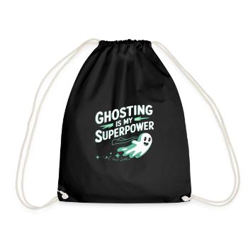 Paranormal Comédie Drôle Fantôme Humour Léger - Sac de sport léger - noir - Devant
