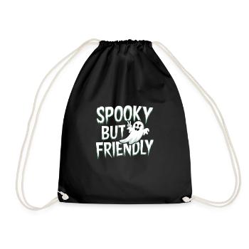 Paranormal Comédie Drôle Fantôme Humour Léger - Sac de sport léger - noir - Devant