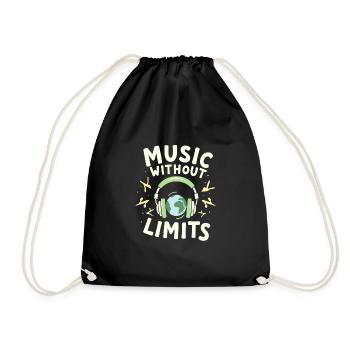 Un son haut de gamme de haute qualité pour la culture audiophile - Sac de sport léger - noir - Devant