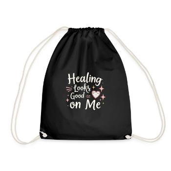 Autonomisation de la séparation, amour de soi, nouveaux départs - Sac de sport léger - noir - Devant