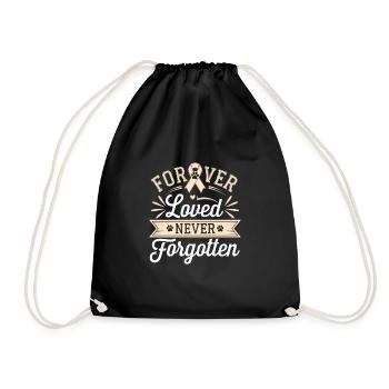 Freiwillige Tierrettung Animal Shelter Heroes - Drawstring Bag - black - Front