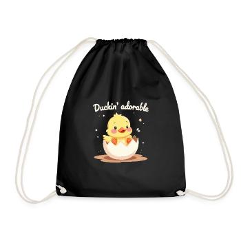 Nutztier-enten-enthusiasten Hinterhof-enten - Turnbeutel - Schwarz - Vorne