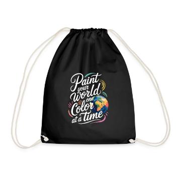 Creative Hobby For Beginners In The - Drawstring Bag - black - Front