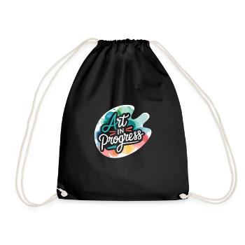 Creative Hobby For Beginners In The - Drawstring Bag - black - Front