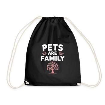 Freiwillige Tierrettung Animal Shelter Heroes - Drawstring Bag - black - Front