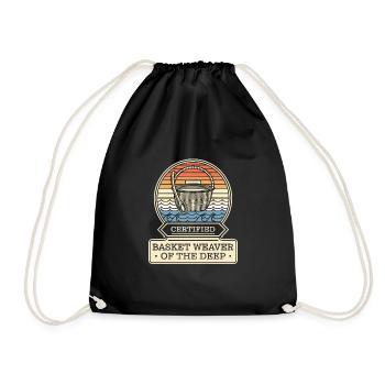 Vannerie sous-marine Artisanat fantaisiste - Sac de sport léger - noir - Devant