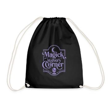 Witchy Home Decorators Mystical Interiors - Drawstring Bag - black - Front