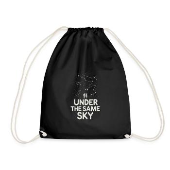 Stargazing For Couples Romantic Nights - Drawstring Bag - black - Front