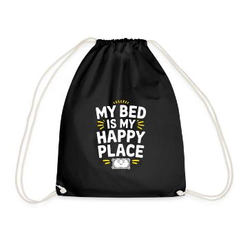 Adeptes de l’hygiène du sommeil, nuits reposantes, - Sac de sport léger - noir - Devant