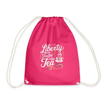 Boston Tea 1773 American Revolution Historic - Turnbeutel - Fuchsia - Vorne