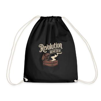 Boston Tea 1773 American Revolution Historic - Turnbeutel - Schwarz - Vorne