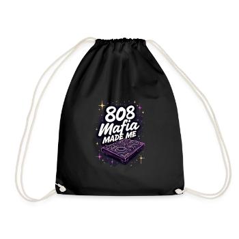 Music Produzent 808 Bass Hip-hop Beatmaker - Turnbeutel - Schwarz - Vorne
