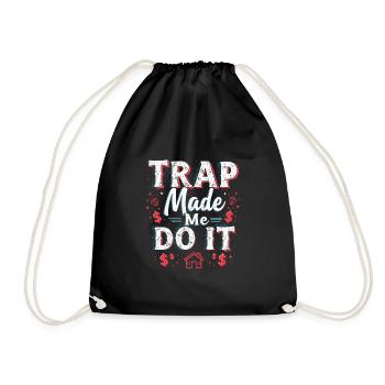 Music Produzent 808 Bass Hip-hop Beatmaker - Turnbeutel - Schwarz - Vorne