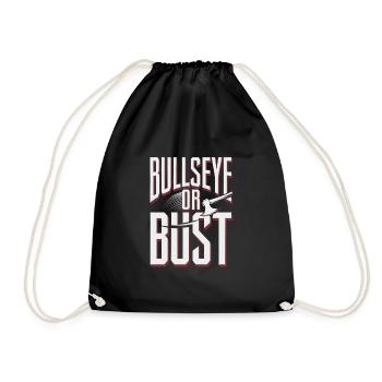 Lancer de hache Cible Pratique Bûcheron Sport - Sac de sport léger - noir - Devant