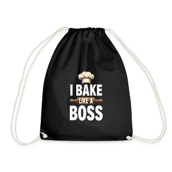 Candidat Junior en Boulangerie Jeune Chef Boulangerie - Sac de sport léger - noir - Devant