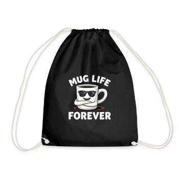 Poterie classe argile artiste céramique atelier roue - Sac de sport léger - noir - Devant