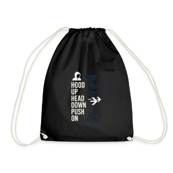 Crèche Papa Paternité Fierté - Sac de sport léger - noir - Devant