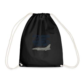 Aviation Mechanic Faa Humor Aircraft Technician - Drawstring Bag - black - Front