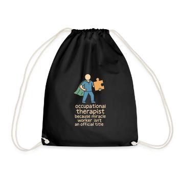 ergothérapeute ot Gift Healthcare Reha - Sac de sport léger - noir - Devant