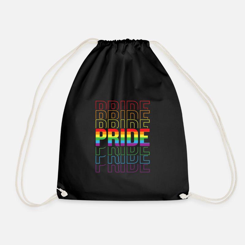 Be Pride - Turnbeutel - Schwarz