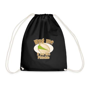Pistache pistache m'exprimer idée cadeau - Sac de sport léger - noir - Devant