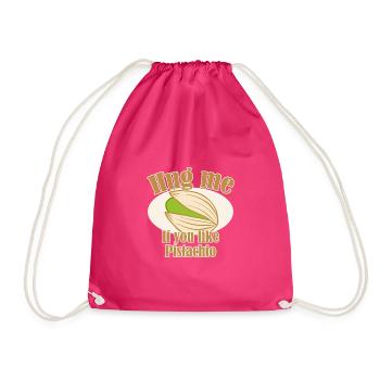 Pistache pistache m'exprimer idée cadeau - Sac de sport léger - fuchsia - Devant