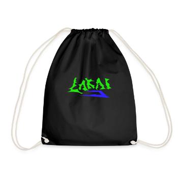 Lakai sharp - Drawstring Bag - black - Front