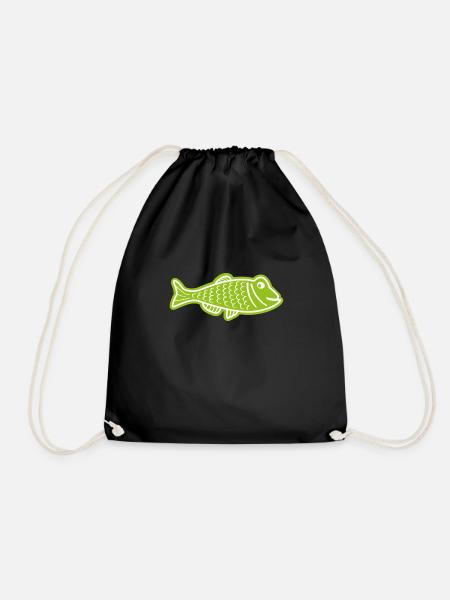 HARENG vert - Sac de sport léger - noir