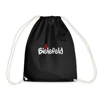 Bielefeld - Drawstring Bag - black - Front