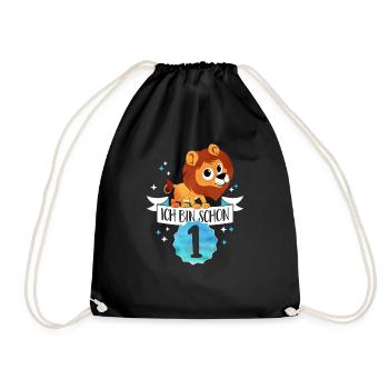 Je suis déjà 1 - Sac de sport léger - noir - Devant