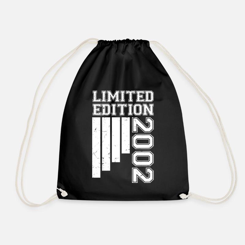 2002 Anniversaire Né En 2002 Édition Limitée - Sac de sport léger - noir