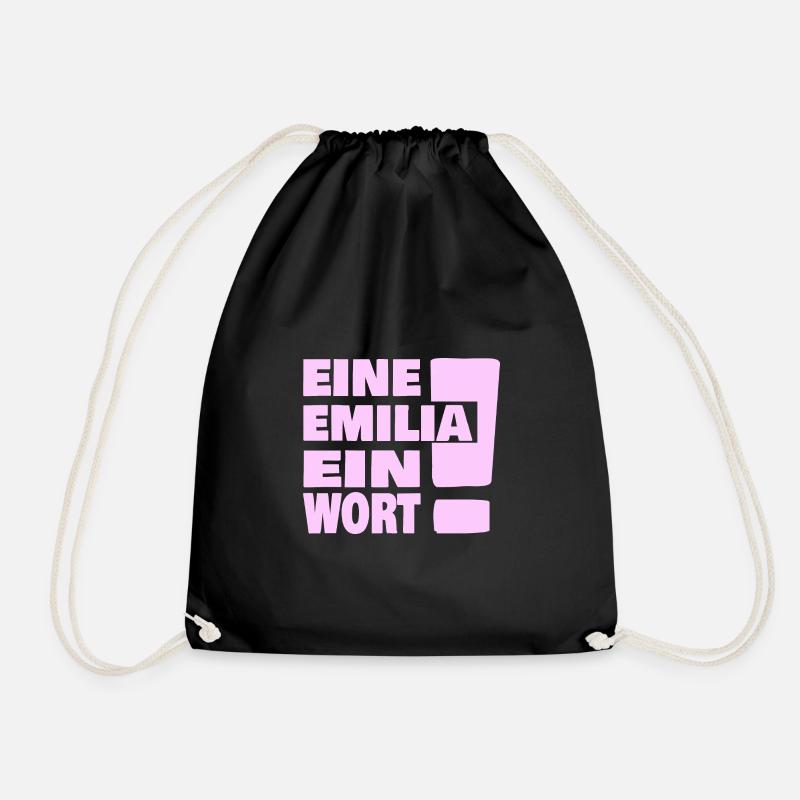 Emilia - Turnbeutel - Schwarz