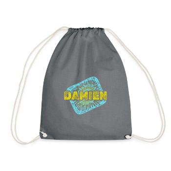 Stardust Damien - Drawstring Bag - grey - Front