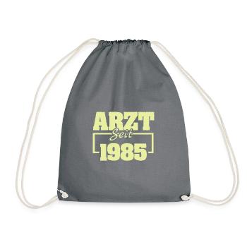 1985 - Turnbeutel - Grau - Vorne