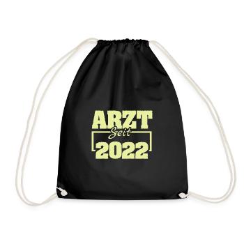 Ärztin 2022 - Turnbeutel - Schwarz - Vorne