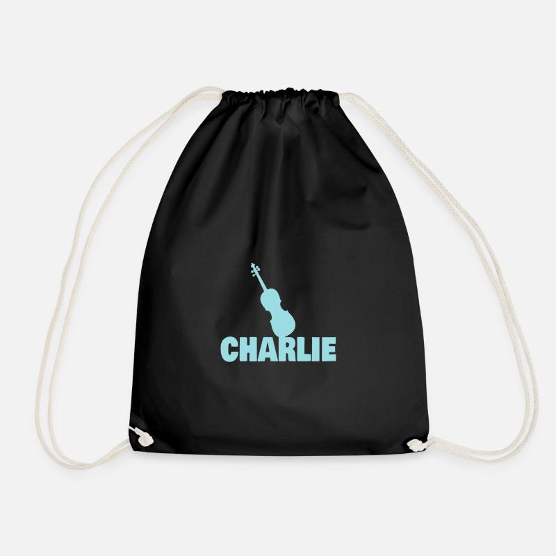 Cello Charlie - Turnbeutel - Schwarz