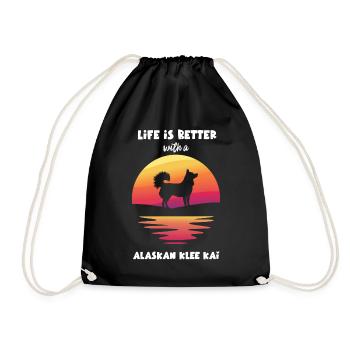 Quai de trèfle de l’Alaska - Sac de sport léger - noir - Devant