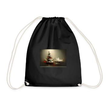Christmas 17 - Drawstring Bag - black - Front