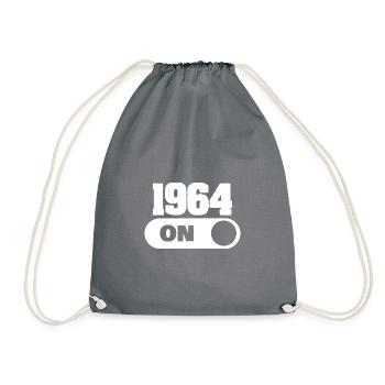 Witzig 1964 - Drawstring Bag - grey - Front