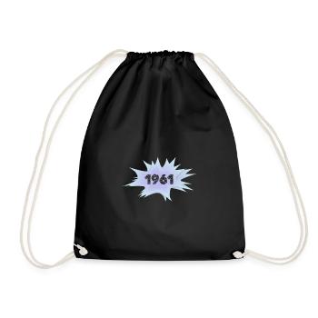Bulle de 1961 - Sac de sport léger - noir - Devant