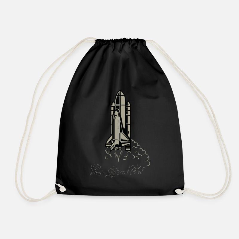 Navette spatiale - Sac de sport léger - noir