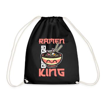 Roi Ramen - Sac de sport léger - noir - Devant