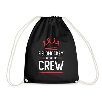 Équipe de hockey sur gazon - Sac de sport léger - noir - Devant