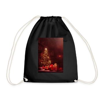 Noël 15 - Sac de sport léger - noir - Devant