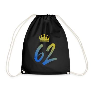 62 Couronne numérique - Sac de sport léger - noir - Devant