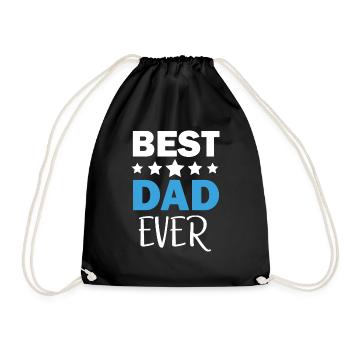 Meilleur cadeau de fête des pères de tous les temps - Sac de sport léger - noir - Devant